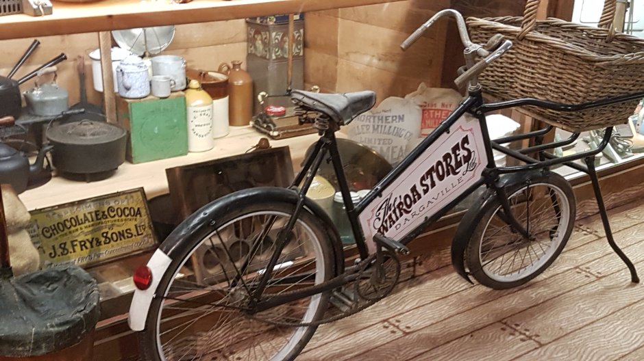 The delivery bicycle